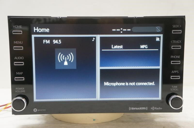 2019-2021 Toyota Corolla OEM 86140-12320 Radio Gracenote CD Player AM FM - Alshned Auto Parts