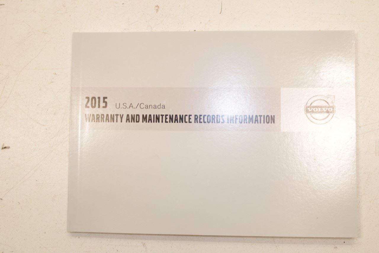 2015 Volvo S60 Owners Manual Set with Case R72092 - Alshned Auto Parts