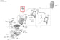 21-23 Hyundai Santa Fe SEL 2.5L AWD Front Right or Left Side Seat Headrest Cloth - Alshned Auto Parts