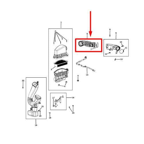 2019-2020 Jeep Cherokee Air Cleaner Intake Hose Tube 68285598AC OEM - Alshned Auto Parts