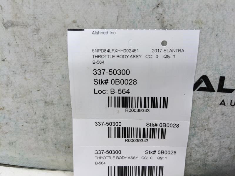 2011-2019 Hyundai Elantra Fuel Injection Throttle Body 35100-2E000 OEM - Alshned Auto Parts