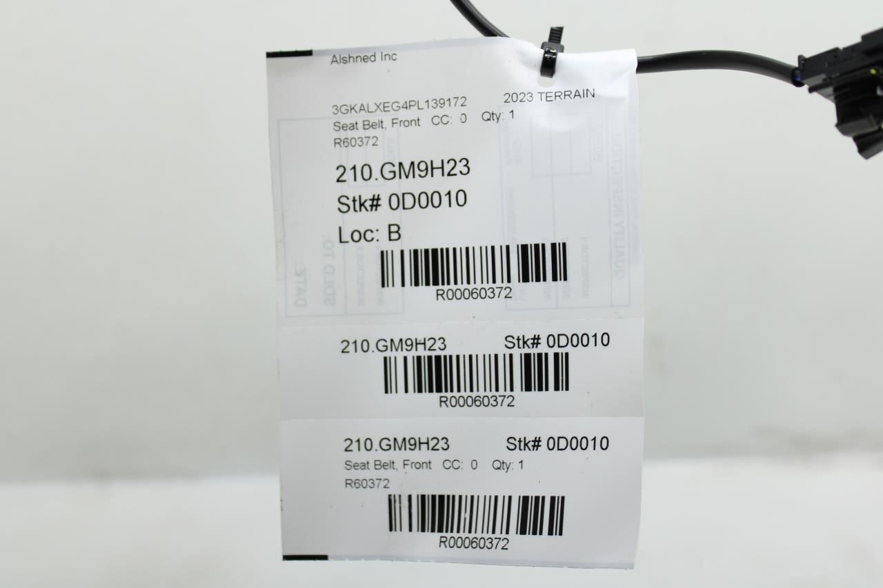 2018-24 GMC Terrain Denali Front Driver Left Side Seat Belt Buckle 84606852 OEM - Alshned Auto Parts
