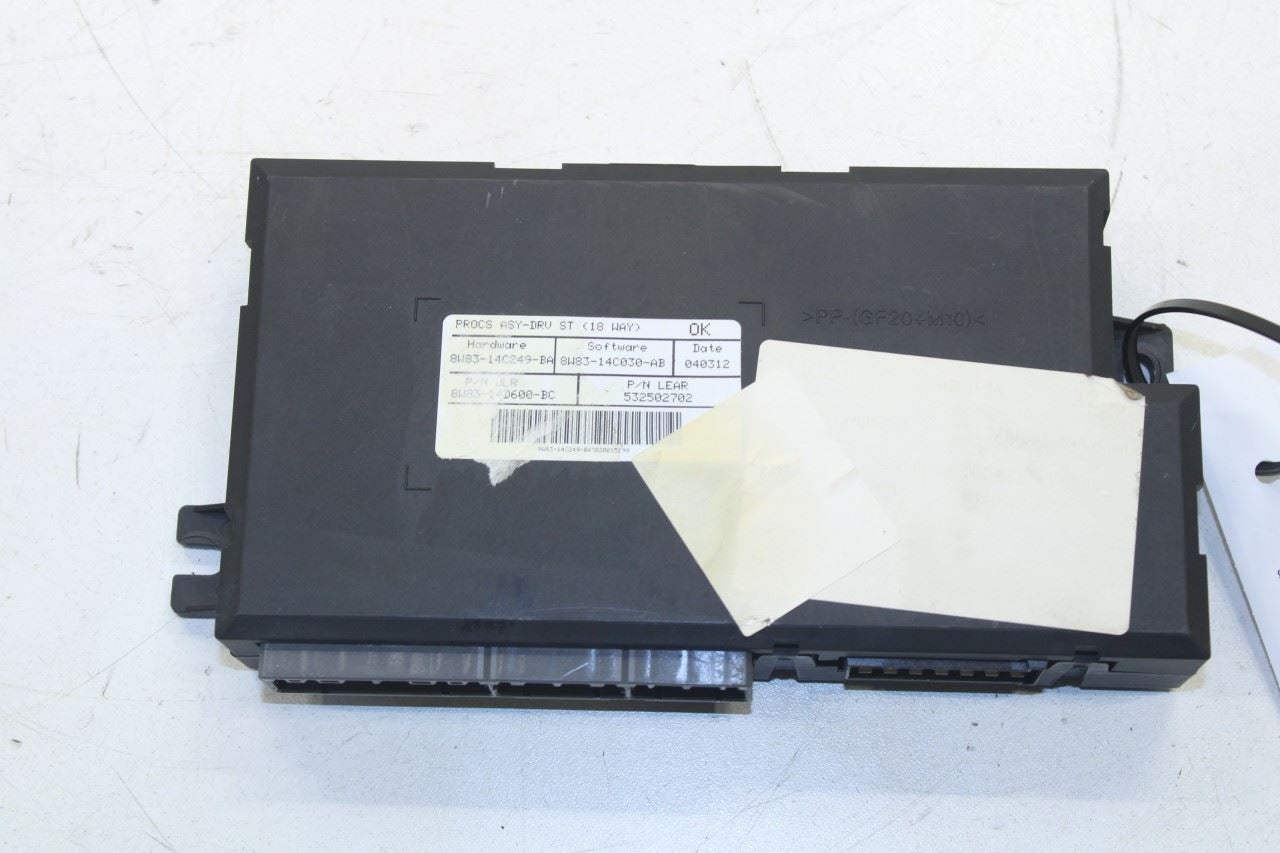 2011-2015 Jaguar XF Portfolio FR LH Power Seat Memory Control Module C2P20382 - Alshned Auto Parts