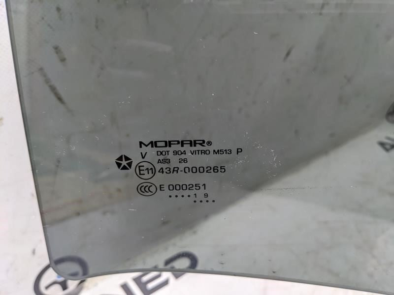 2019-25 Ram 1500 New Body Rear Left Driver Side Door Window Glass 68276781AC OEM4
