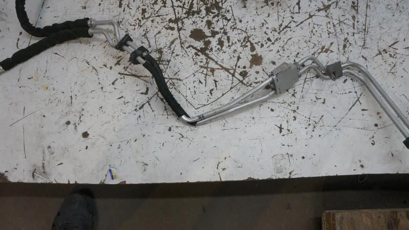 17-20 Ford F150 2.7L 4WD Automatic Transmission Oil Cooler Line HL3Z-7R081-A OEM2