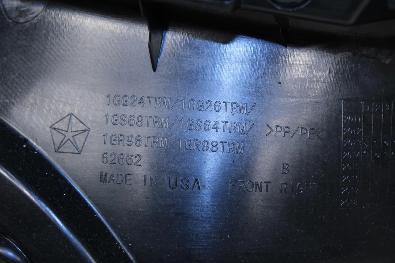 2014-2017 Jeep Grand Cherokee Limited Front Right Door Trim Panel 5LL741X9AC OEM - Alshned Auto Parts