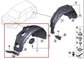 11-16 Mini Countryman Cooper S Front Right Wheelhouse Liner Splash Shield *ReaD*1
