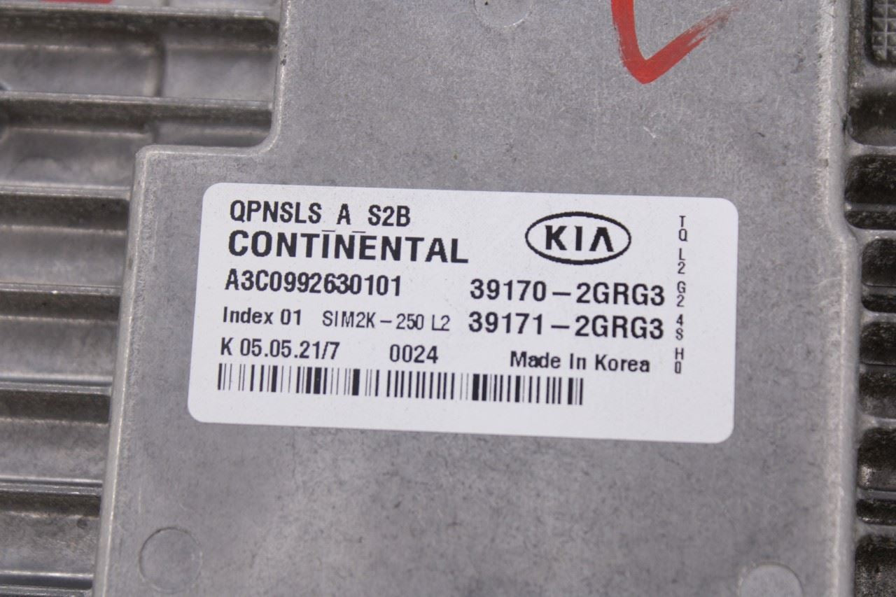 2020-2022 KIA Sportage Nightfall 2.4L Engine Computer Control Module ECU ECM OEM8