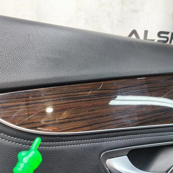 2015-2016 Mercedes-Benz C300 Rear Left Side Door Trim Panel 2057304501649H15 OEM5