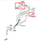 15-20 Kia Sorento LX 3.3L FWD Rear Driver Left Side Door Exterior Handle *ReaD* - Alshned Auto Parts