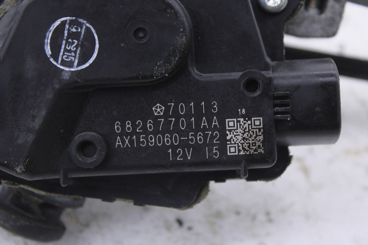 2014-2015 Dodge Durango SXT Front Windshield Wiper Transmission Linkage w/ Motor11