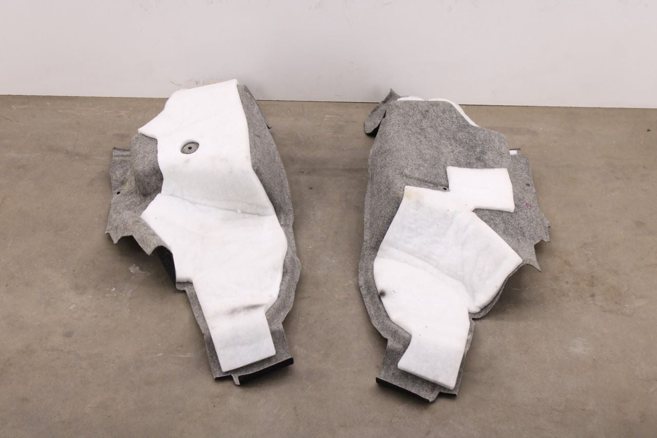 10-14 Ford Mustang Premium Conv V6 Rear RH and LH Inner Quarter Carpet Cover Set5