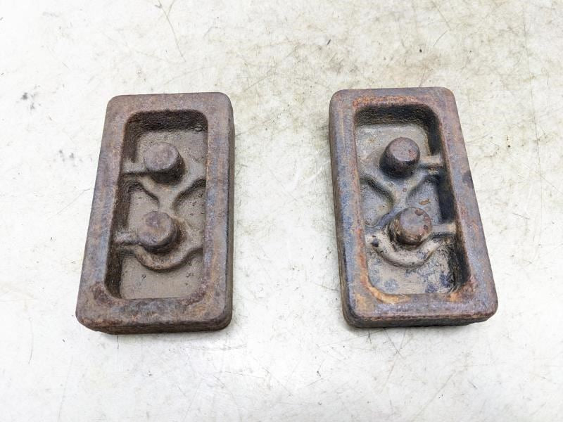 2015-2019 Ford F150 Rear Suspension Mount Plate Pad Pair FL3Z-5598-A OEM - Alshned Auto Parts