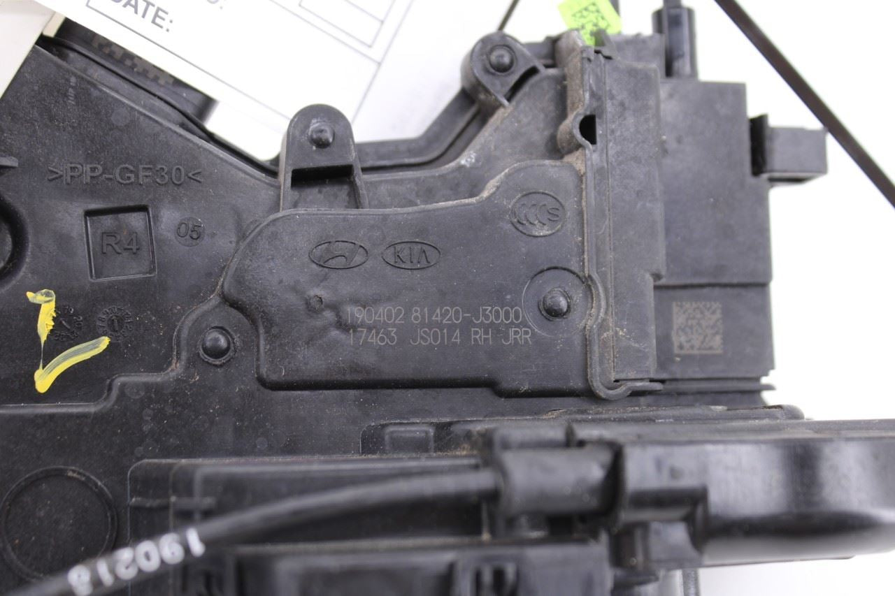 2019-2021 Hyundai Veloster Rear Right Passenger Side Door Lock Latch Actuator4