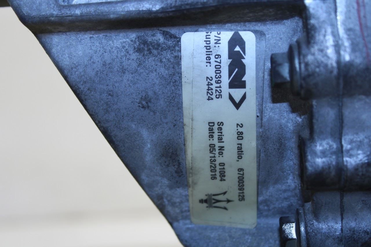 2014-2020 Maserati Ghibli 3.0L RWD Rear Axle Differential Carrier 2.80 ratio 45K - Alshned Auto Parts