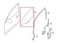 2020-2024 Nissan Sentra Front Left Driver Side Door Window Glass 80301-6LE0A OEM - Alshned Auto Parts