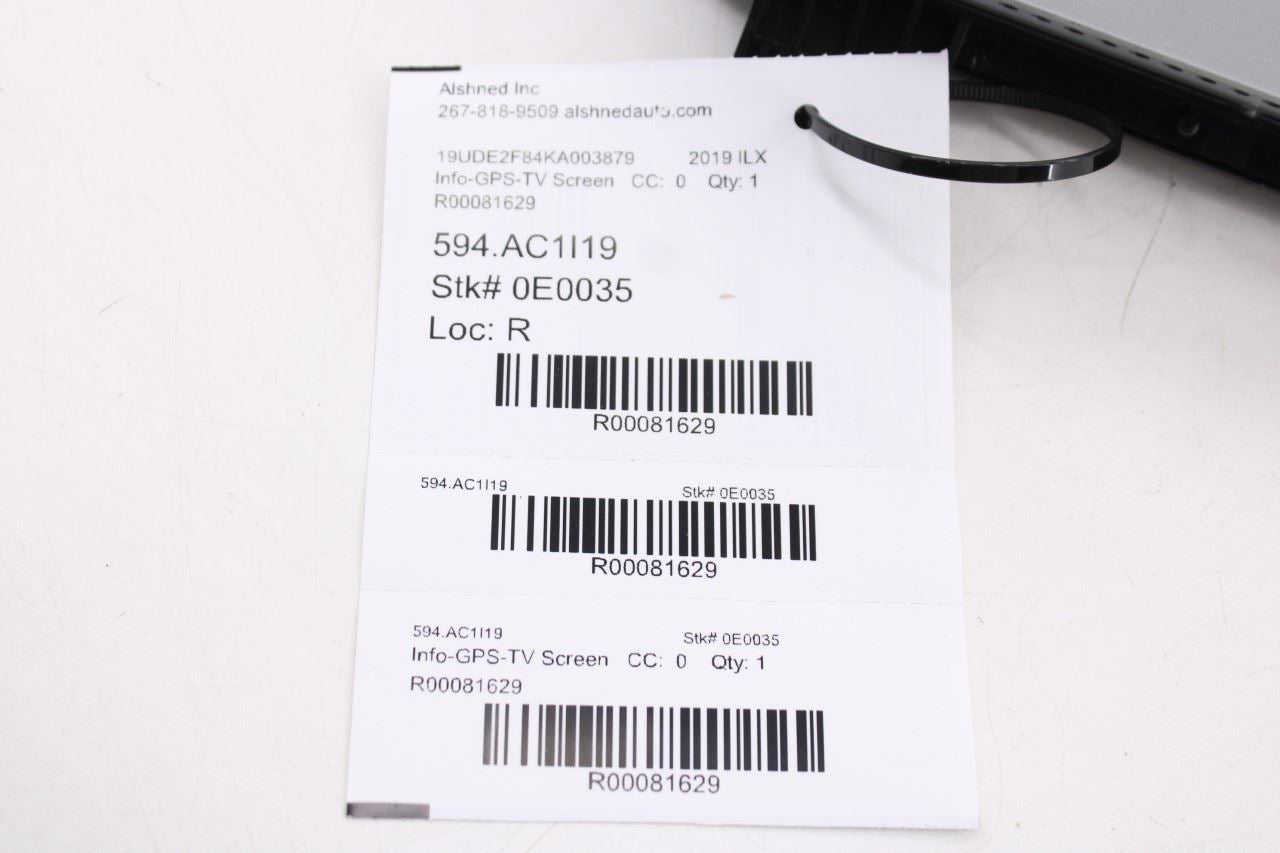 2019-2022 Acura ILX Technology A-Spec Information Navigation 8.0 Display Screen16