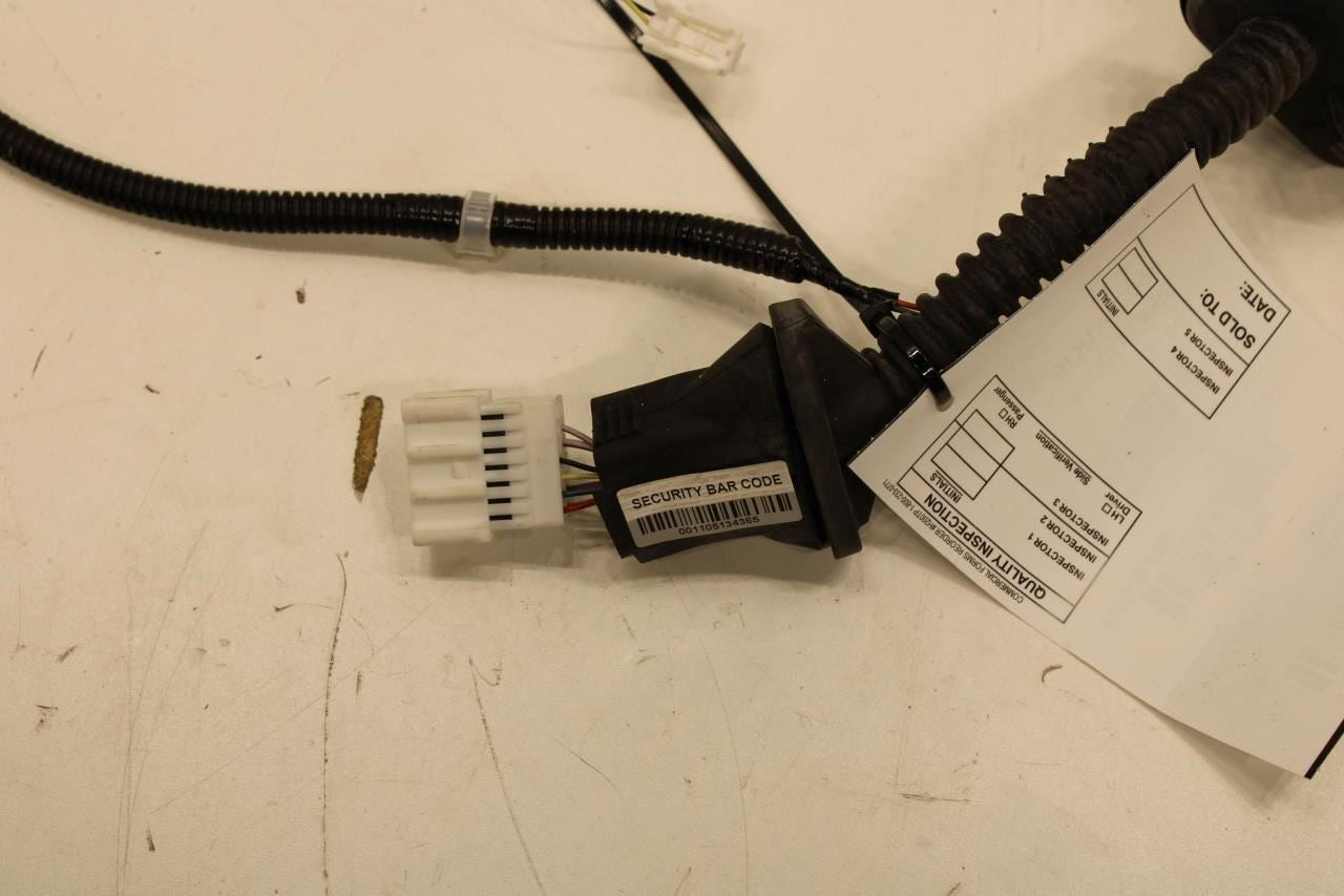 2019-2025 Nissan Altima SL Rear Right Passenger Door Wire Harness 24126-6CA5C - Alshned Auto Parts