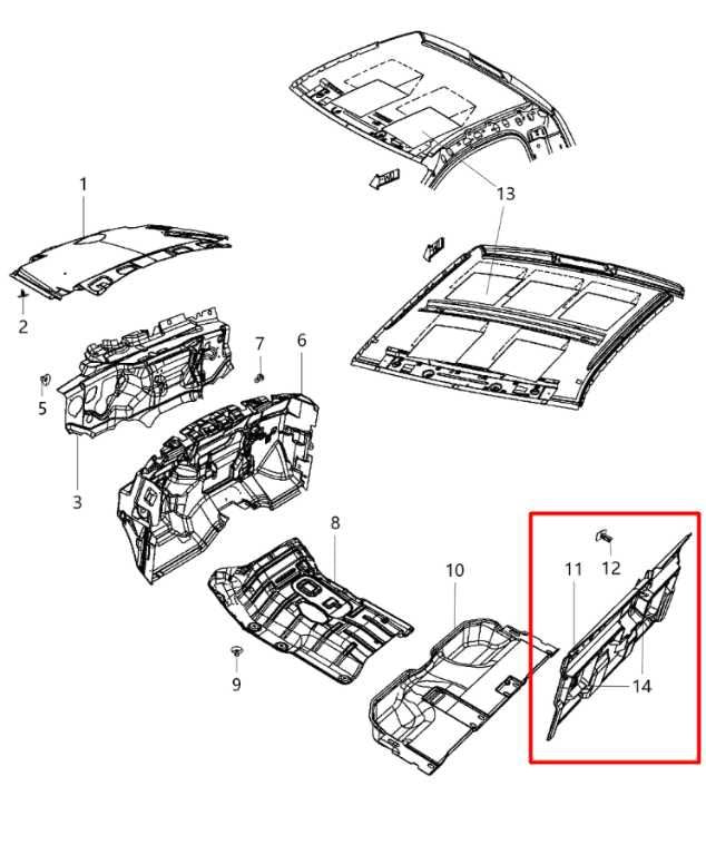 2011-23 Ram 2500 Tradesman Crew Cab 6.4L 2WD Rear Inner Panel Insulator Silencer - Alshned Auto Parts