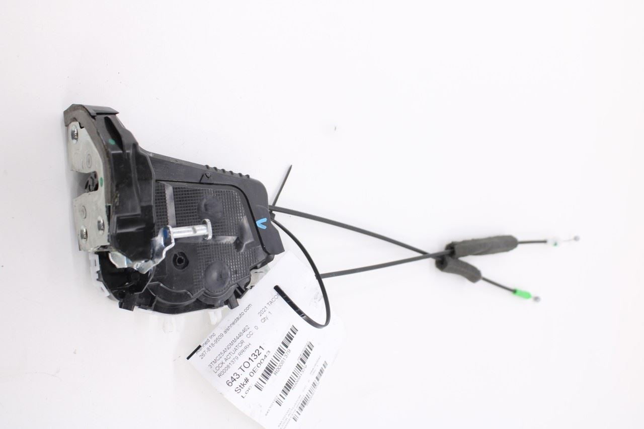 2015-2023 Toyota Tacoma SR5 Rear Right Passenger Side Door Lock Latch Actuator4