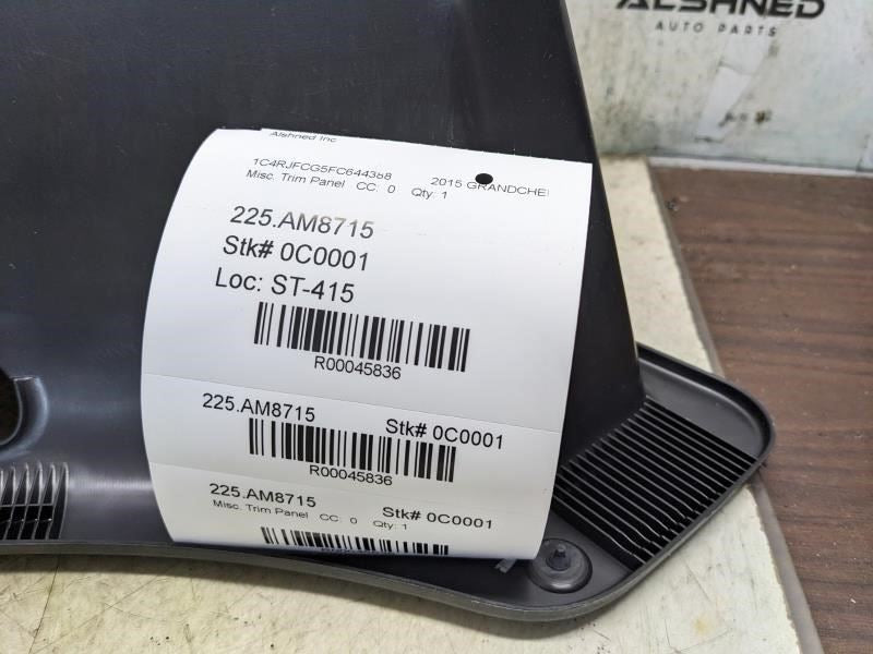 2015 Jeep Grand Cherokee Trunk Left Storage Box Compartment Tray 68184085AB OEM - Alshned Auto Parts