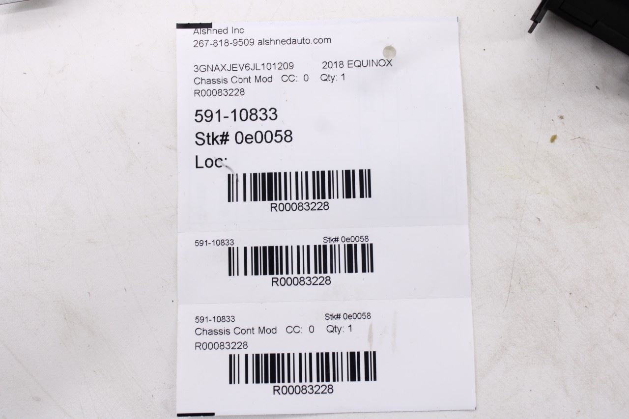2018 Chevrolet Equinox LT Infotainment Display HM Control Module 84249384 OEM 16