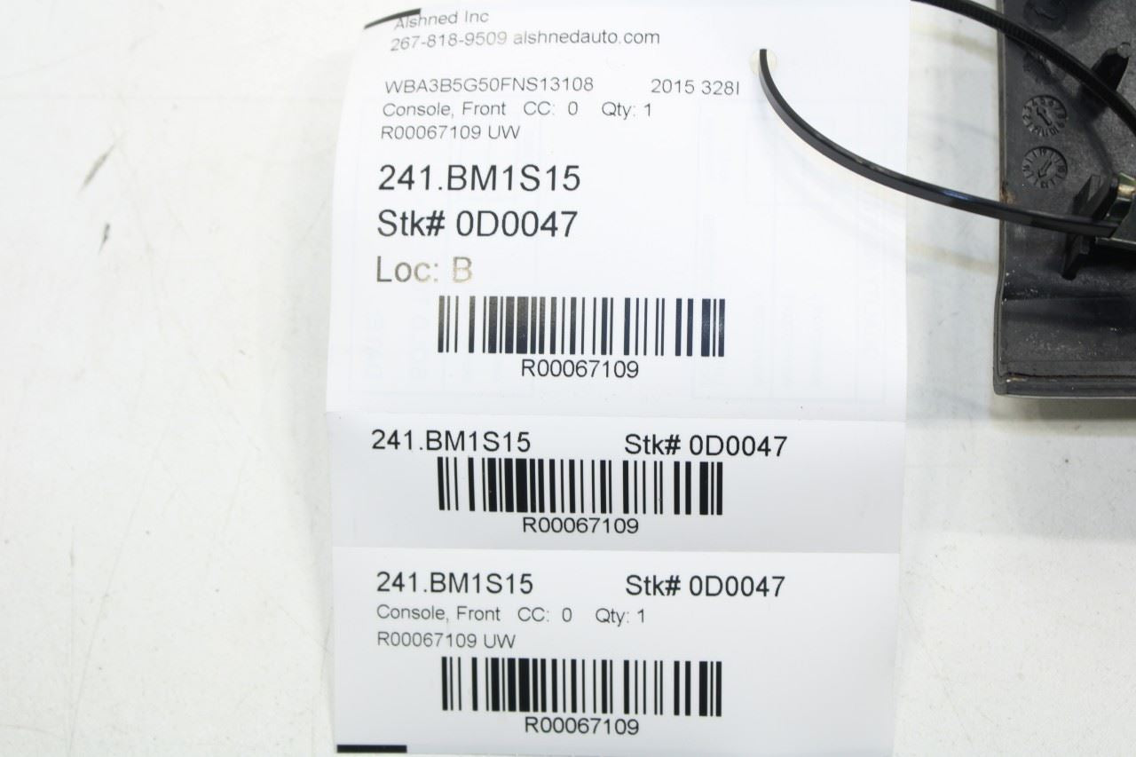 2013-16 BMW 328i xDrive SULEV Multimedia Controller Control Switch Touch w/ Trim - Alshned Auto Parts