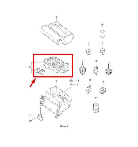 2015-18 Volkswagen Jetta Sport Engine Bay Relay Fuse Junction Box 5C0937819L OEM - Alshned Auto Parts
