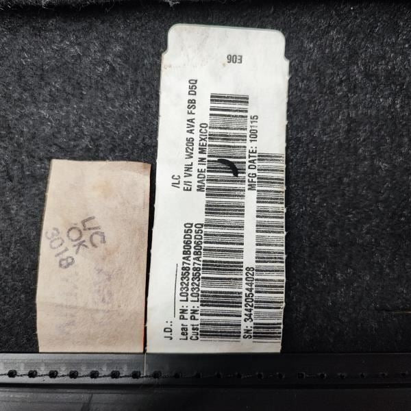 15-21 Mercedes-Benz C300 4Matic AWD Front Right Side Seat Backrest Upper Cushion10