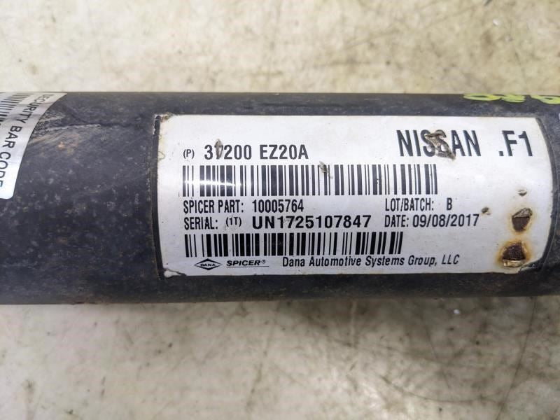 2017-2023 Nissan Titan 5.6L 4WD Front Propeller Drive Shaft 37200-EZ20A OEM - Alshned Auto Parts