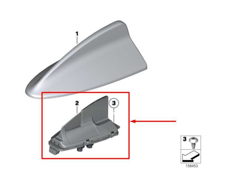15-16 BMW 435I Gran Coupe xDrive RR Roof Exterior Shark Fin Antenna 65208794262 - Alshned Auto Parts