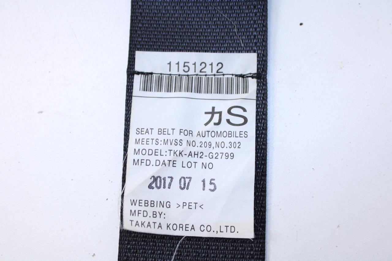 2017-23 Infiniti Q50 Luxe RWD Rear Right 2nd Row Seat Belt Retractor 88844-6HF0A - Alshned Auto Parts