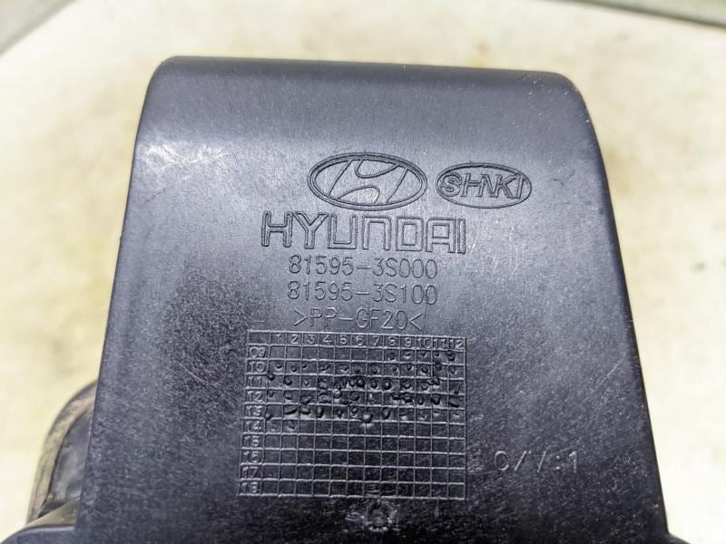 11-15 Hyundai Sonata Fuel Filler Door Lid Cover w Pocket 69510-3Q000 OEM *ReaD* - Alshned Auto Parts