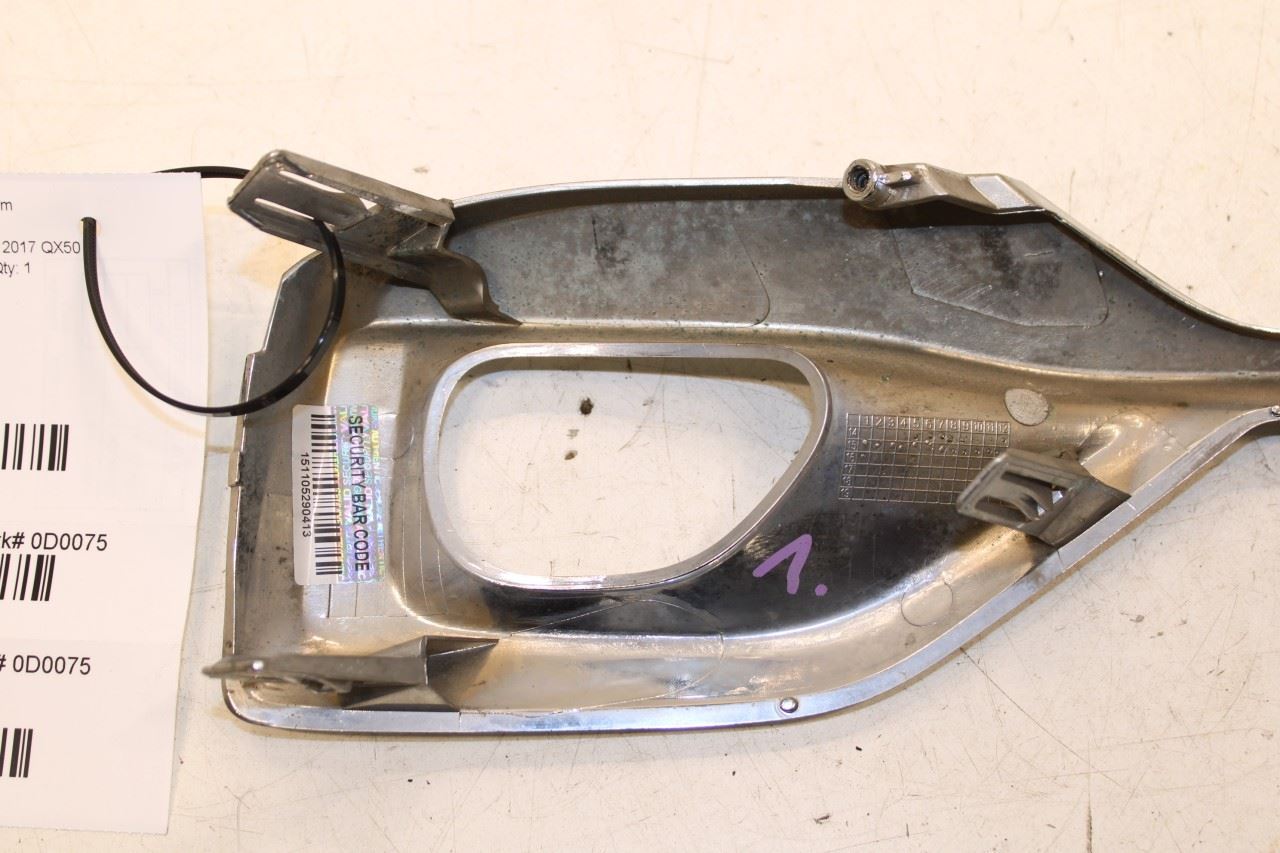 2015-2017 Infiniti QX50 Front Left Driver Side Fog Light Bezel 62257-5UA0A OEM - Alshned Auto Parts