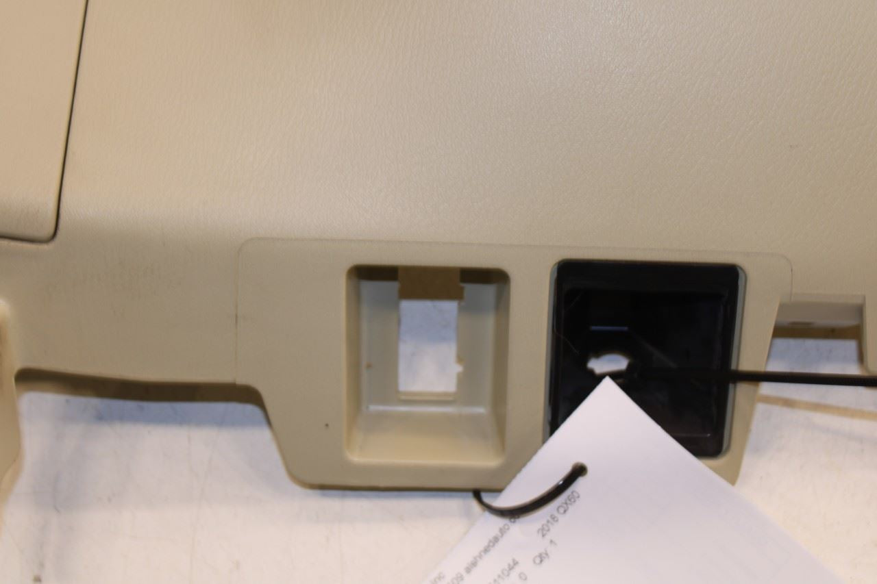 14-20 Infiniti QX60 Front Dash Driver LH Side Lower Trim Panel Cover w/ Switches - Alshned Auto Parts