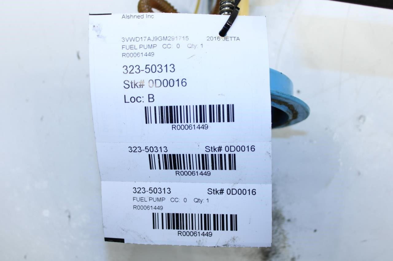 2014-2018 Volkswagen Jetta Sport 1.8L Fuel Pump Assembly 1K0-919-051-DB OEM - Alshned Auto Parts