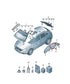 2009-2017 Audi Q5 Premium Rear Left Door Window Movable Glass 8R0845205G OEM - Alshned Auto Parts
