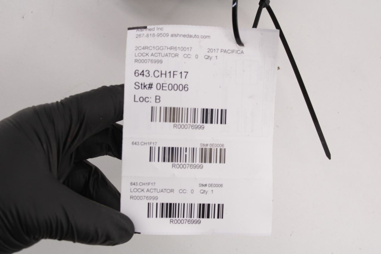 17-2024 Chrysler Pacifica Limited Front Right Door Lock Latch Actuator 4589916AE - Alshned Auto Parts
