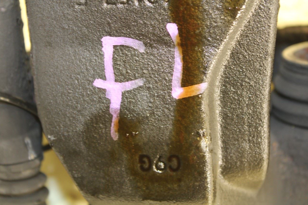 18-2024 Volkswagen Atlas S 3.6L Front Left Disc Brake Caliper 3QF-615-123-A OEM - Alshned Auto Parts