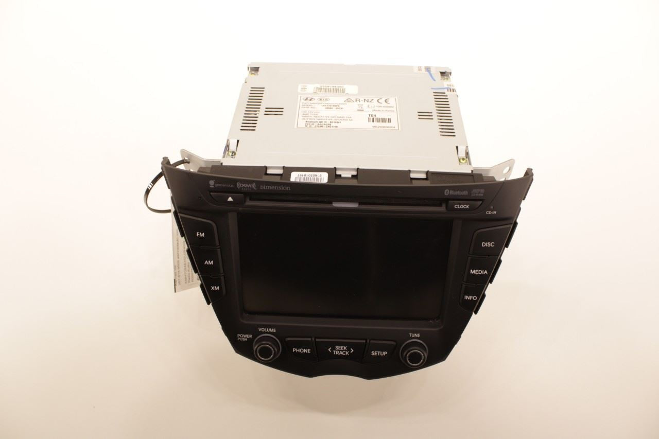 14-17 Hyundai Veloster Turbo Navi Radio Faceplate w/ Receiver and 7.0'' Display - Alshned Auto Parts