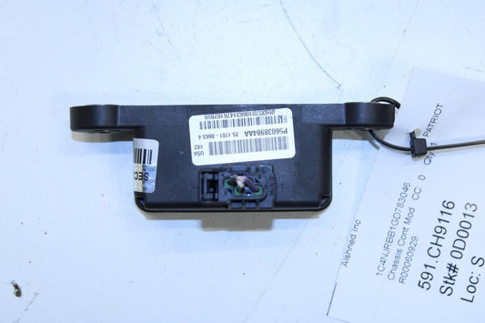 12-17 Jeep Patriot Sport SE Yaw Rate Stability Dynamics Sensor Module 56038984AA - Alshned Auto Parts