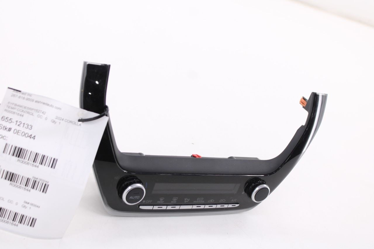 2022-2024 Toyota Corolla LE AC Heater Temperature Climate Control 55900-02M0011