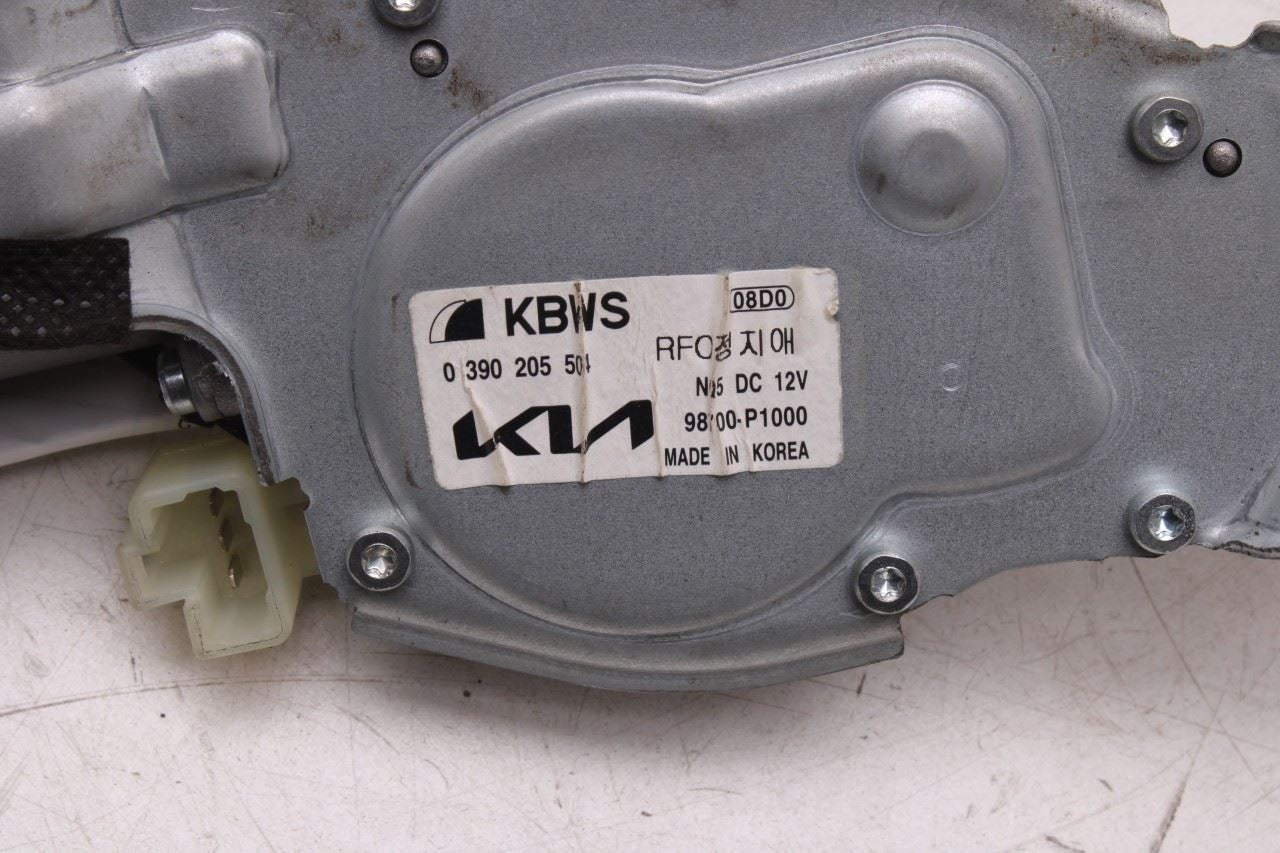 2023-2025 Kia Sportage Hybrid EX Rear Back Window Wiper Motor 98700-P1000 OEM - Alshned Auto Parts
