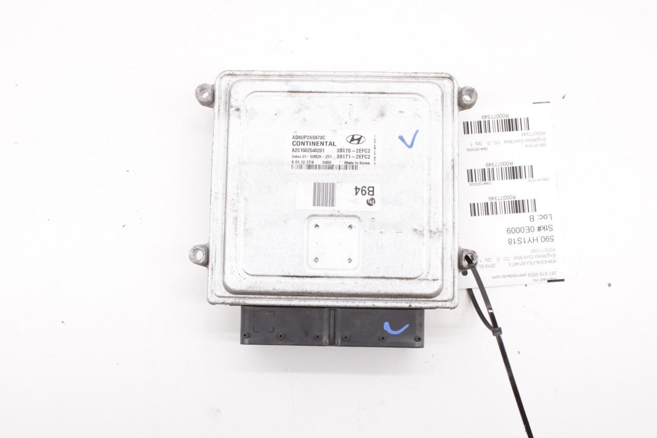 2016-2018 Hyundai Elantra Value Edition Engine Control Module 39171-2EFC2 OEM - Alshned Auto Parts