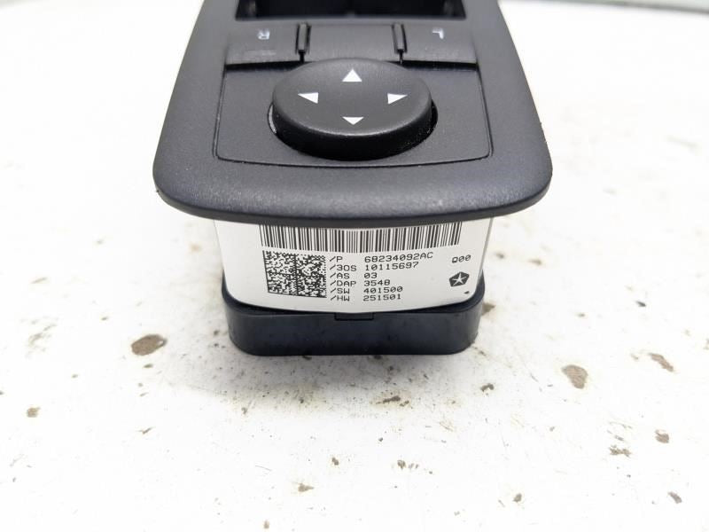 2017-2023 Chrysler Pacifica Front Left Master Power Window Switch 68234092AC OEM - Alshned Auto Parts