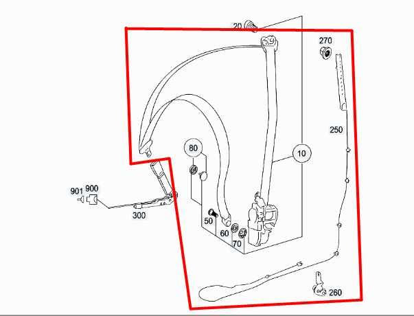 2010 Mercedes-Benz S550 Front RH Side Seat Belt Retractor 221-860-92-85-9C94 OEM - Alshned Auto Parts