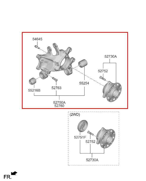 2023-2025 Kia Sportage Hybrid EX Rear Left Side Spindle Knuckle Hub 52710-N9200 - Alshned Auto Parts