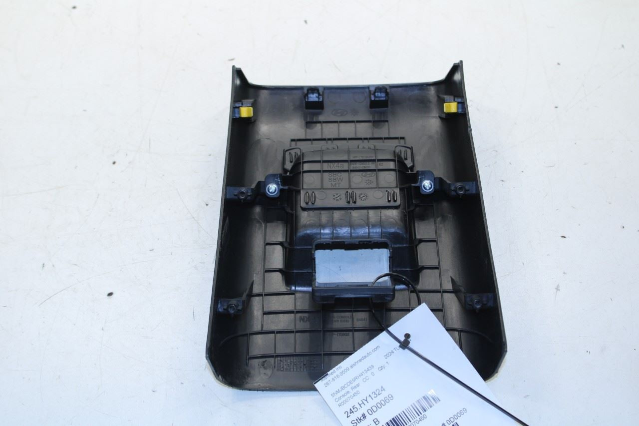 2022-2024 Hyundai Tucson SEL Center Console Rear Back Panel 84642-CW000 OEM - Alshned Auto Parts