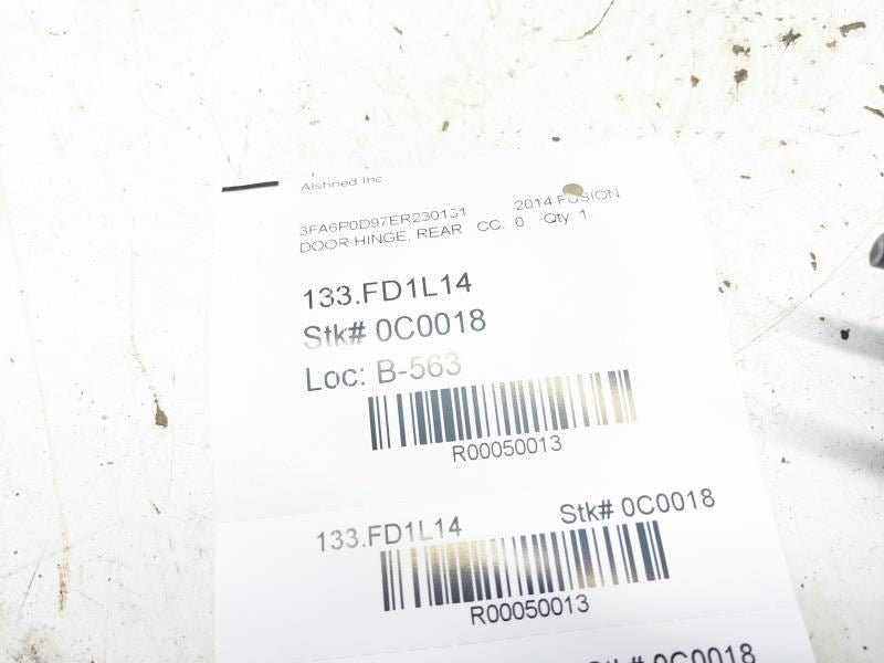 2013-2020 Ford Fusion Rear Right Door Upper & Lower Hinge BB5Z-7826800-C OEM - Alshned Auto Parts