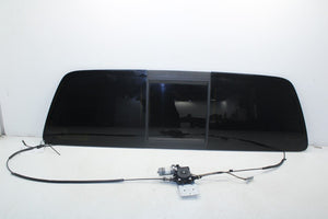 11-16 Ford F250 Crew Cab Rear Back Window Glass w/ Power Motor BC34-25422A12-CE